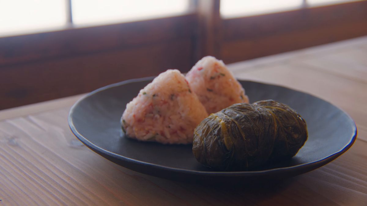 梅しそのおにぎり
