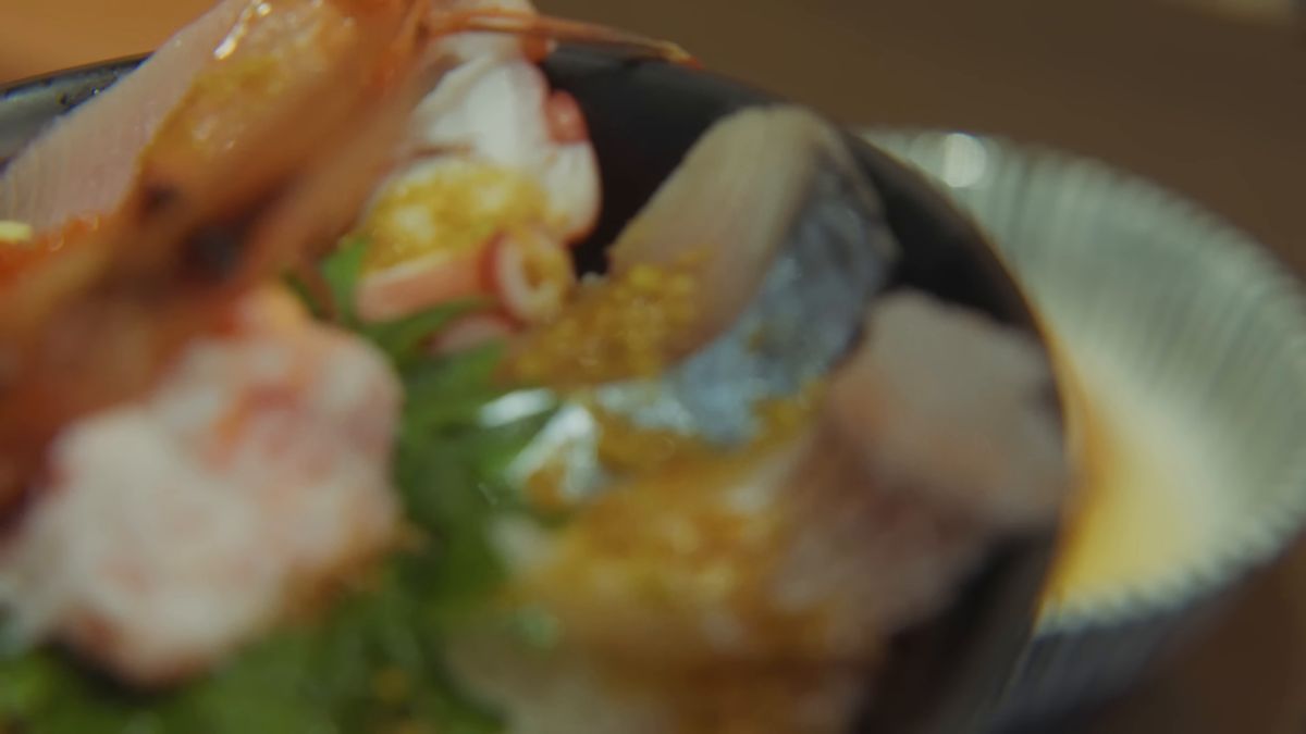 かにのほぐし身と白身の寄り