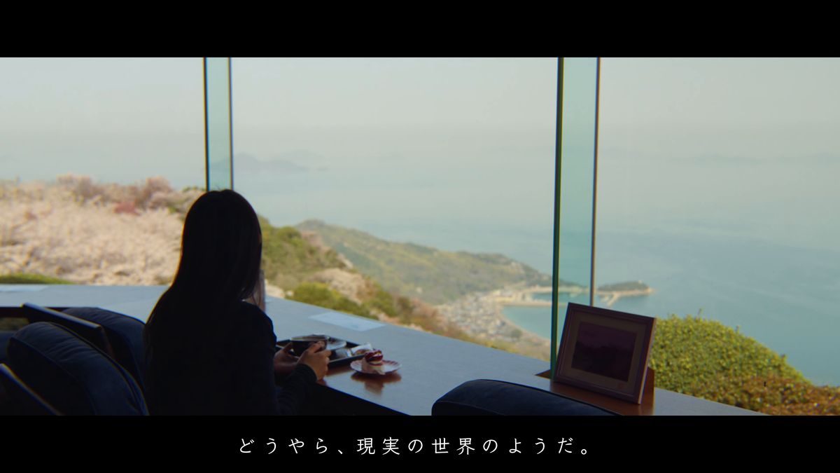 紫雲出山遺跡館の喫茶コーナー